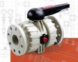 2-drożny zawór kulowy Dual Block® VKD PP-H DN65-100 2-drożny zawór kulowy Dual Block® VKD PP-H DN65-100