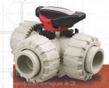 Zawory kulowe trójdrożne DUAL BLOCK® TKD PP Zawory kulowe trójdrożne DUAL BLOCK® TKD PP